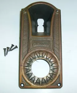 Antique 1929 /30 Philco Floor Model 87 Tube Radio - ORIGINAL BEZEL ESCUTHEON - Picture 1 of 10