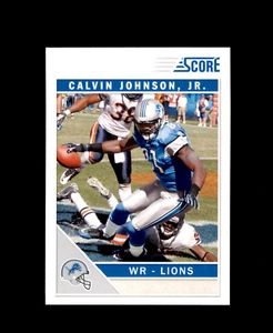 2011 Score #94 Calvin Johnson Detroit Lions Georgia Tech - Picture 1 of 2