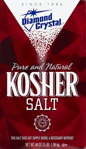 Diamond Crystal Kosher Salt – Full Flavor No Additives and Less Sodium - Pure... - Image 1 of 1