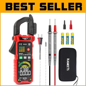 Multi-Function Battery-Powered Clamp Meter with Color Display for Professionals - Picture 1 of 11