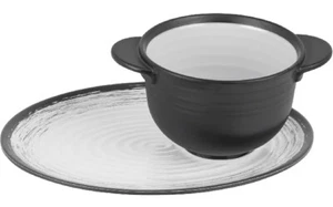 Camping Brunner Melamin Geschirr SOUP BOWL SET GRANADA 2tlg antislip - Imagen 1 de 1