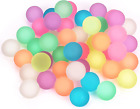 Pllieay 48 Pieces Glow in the Dark Bouncing Balls bulk, 27mm Small Bouncy Balls