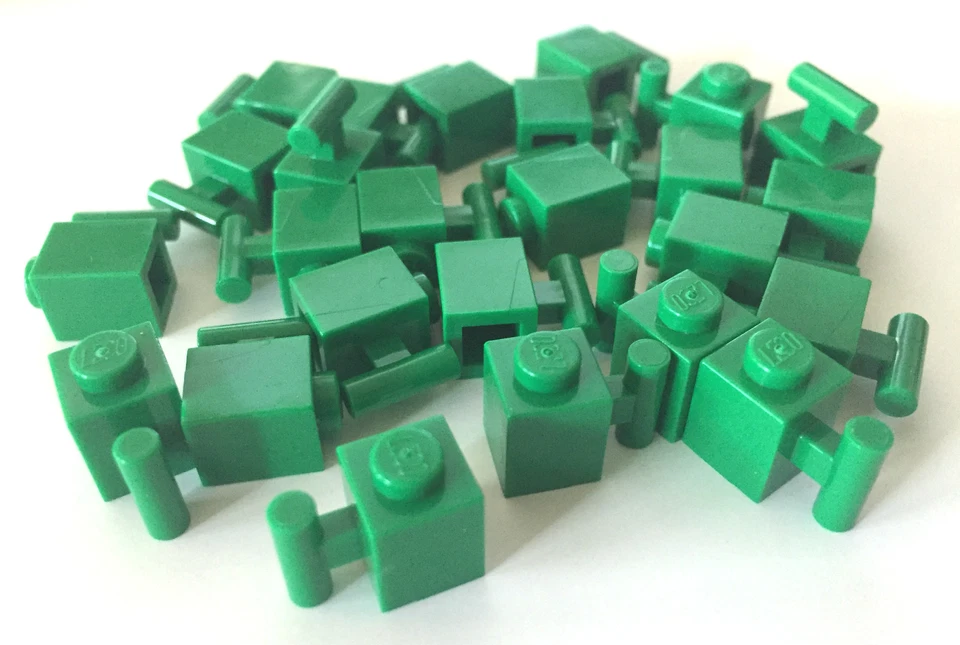 *NUEVO* 25 Piezas Lego LADRILLO CON MANGO 1x1 VERDE 2921 Foto 1 de 1