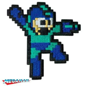 Leaping Mega Man - Mega Man Aufnäher - Bild 1 von 1