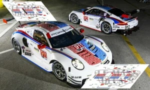 Decals Porsche 991 RSR Daytona 2019 1:32 1:43 1:24 1:18 911 IMSA Brumos Decals - Bild 1 von 1