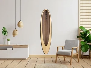 Arte de pared de tabla de surf, regalo para surfistas, estilo maorí, decoración de playa - Imagen 1 de 11