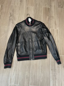 gucci leather jacket ebay