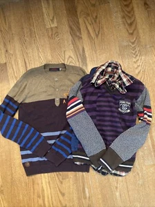 Catamini Youth Sweaters Size 10-12 Lot Of 2 - Picture 1 of 8