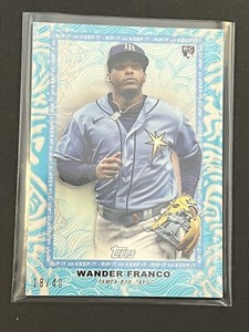 2022 Topps Rip Rays Wander Franco RC #1 - SP Riptide Rookie *Unripped* #d 18/40