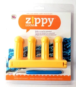 Zippy Loom Knitting Board w/ Loom & Hook Peg Brand New - Picture 1 of 4