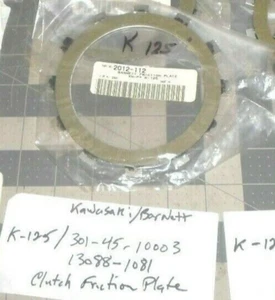 DISCO DE FRICCIÓN KAWASAKI KDX200 13088-1058 BARNETT K-125 1 CANTIDAD ENVÍO GRATUITO - Imagen 1 de 1