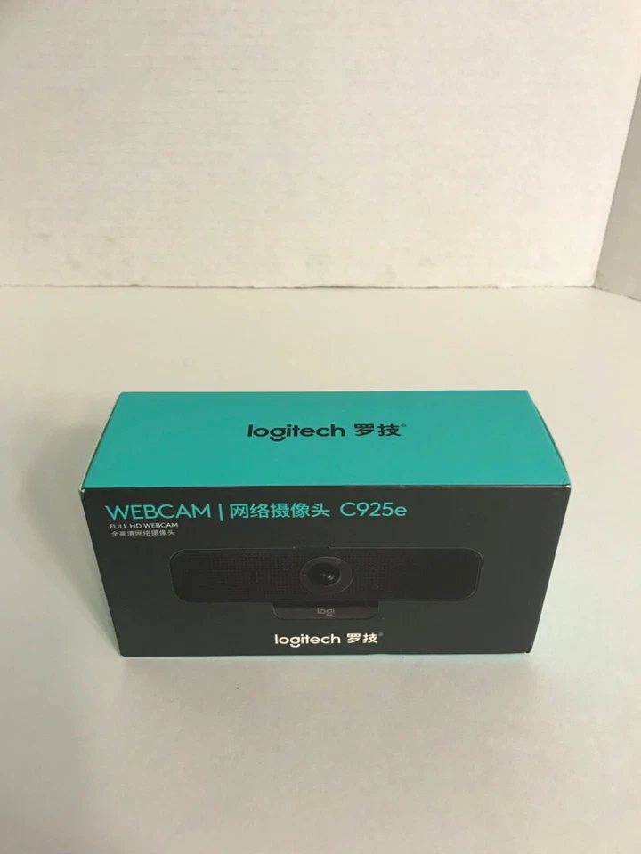 2021' NIB Logitech C925e 1080P Full HD Black Privacy Shutter High Speed Webcam - Image 1 of 4