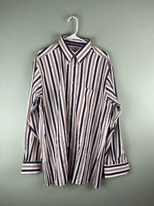 Bullock And Jones Bancroft Oxford Button Down Sport Shirt Size Large MultiColor - Picture 1 of 7