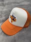 Throwback Astros Old School Classic Logo Orange & White Trucker Snapback Hat Cap
