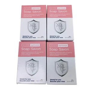 Avon Defense Seife Savon 4er Pack Eukalyptus duftend - Ablaufdatum 2023 Auslaufmodell - Bild 1 von 1