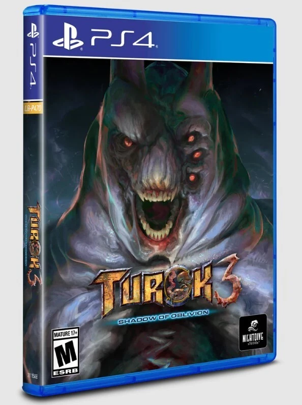 TUROK 3: SHADOW OF OBLIVION Standard Edition (LRG) - PlayStation 4, Brand New - Image 1 of 1