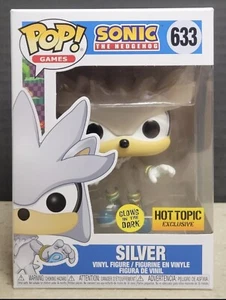 Funko Pop! Vinilo: Sonic the Hedgehog - Plateado (brilla en la oscuridad) - Tema candente... - Imagen 1 de 4