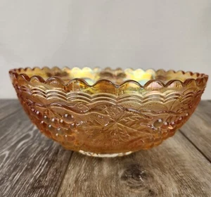 Antico piatto da portata 9" modello uva vite carnevale calendula imperiale - Foto 1 di 8