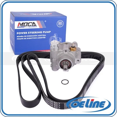 96-5271 Power Steering Pump w/ Belt for 2001-2004 Ford Escape Mazda Tribute 3.0L - Image 1 of 4