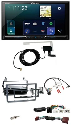 Pioneer 2DIN DAB USB Lenkrad Bluetooth Autoradio für Nissan 350Z 05-08 Roadster - Bild 1 von 4