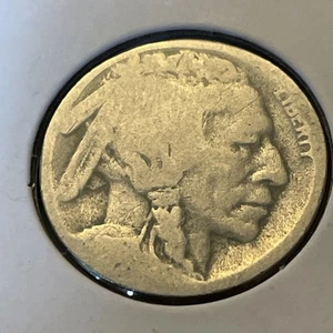 1916-S 5C Buffalo Nickel F5423 - Picture 1 of 2