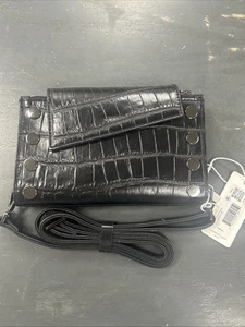 Hammitt Levy Evening Crocco Black - Picture 1 of 7