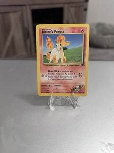 Blaine's Ponyta 64/132 Gym Challenge WOTC Vintage - Picture 1 of 2