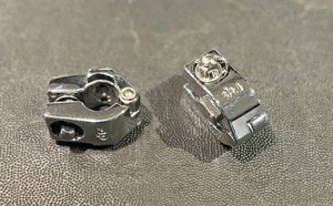 DW Drums Demo SM782 1/2 Zoll 12,7 mm Memory Lock Paar Chrom - Bild 1 von 2