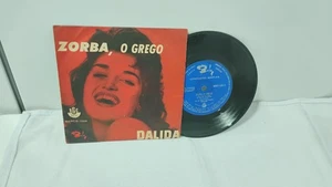 DALIDA-Zorba,O Grego/Tu N'as Pas Merite -7" P/S-Single Brazil Edition-1964 - Picture 1 of 1