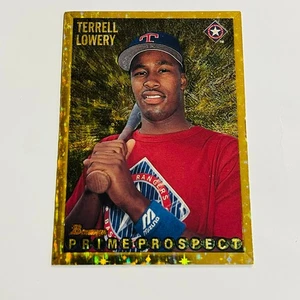 MLB Bowman Prime Prospect #260 Terrell Lowery 1995 oro - Imagen 1 de 2
