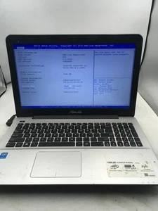 ASUS F555L - BOOTS TO BIOS - INTEL I3 5010U - 4GB RAM - 500GB HDD - READ DESC-BB - Picture 1 of 8