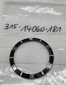 Bisel Rolex original para Submariner sin fecha acero 315-14060 -81 NUEVO - Imagen 1 de 1