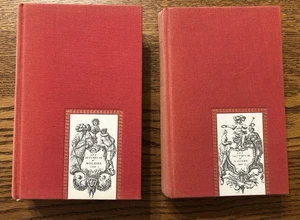 Antique Two-Volume Set Oeuvres de Moliere - Complete Plays In French - Picture 1 of 9