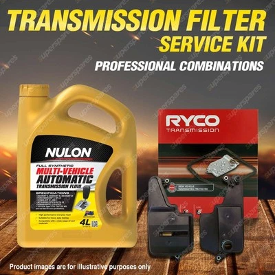 Ryco Transmission Filter + Full Synthetic Oil Kit for Mazda CX-5 KE 4CYL 2.2 2.5 - image 1 of 2