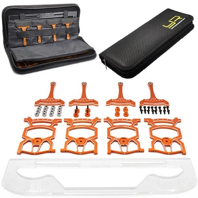 NEW Yeah Racing YT-0140OR Universal Set Up System Ver.3 Orange For 1/10 On Road - Image 1 of 4