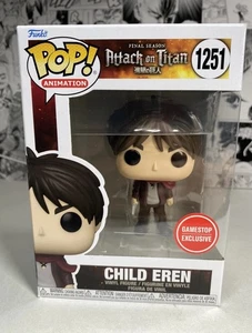 Lotto di 5 Funko POP! Sasha, bambino Eren, Armin, mascella, aquilone - Foto 1 di 5