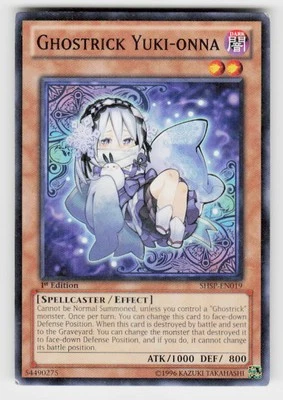 Shadow Specters #SHSP-EN019 Ghostrick Yuki-onna 1st Edition - Image 1 of 2