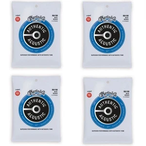 Martin Authentic Acoustic SP Guitar Strings - 80/20 Bronze 12-string 4 SETS - Picture 1 of 2