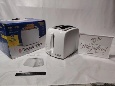 Russell Hobbs 21640 2 Slice Wide Slot Toaster - White - Image 1 of 4