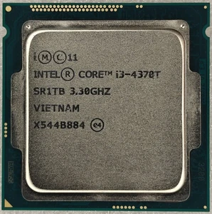 Intel Core i3-4370T SR1TB Dual Core Processor 3.3 GHz, Socket LGA1150, 35W CPU - Picture 1 of 2