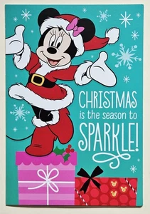 Merry Christmas / Minnie Mouse Greeting Card (+ Envelope 5x7") - Picture 1 of 4