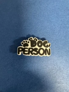 "DOG PERSON" CROC shoe Charm - - Picture 1 of 1