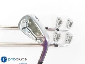 Nice Callaway '21 APEX TCB 6-PW IRON SET - Recoil 110 Stiff Flex Graphite 436006 - Picture 1 of 6