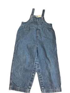 Vintage Girls Denim Jean Overalls Arizona Company 90s Y2K Size 3 - Picture 1 of 3