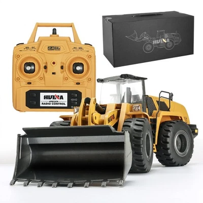 HUINA 583 1:14  RC Bulldozer Ferngesteuerter Alloy Bagger LKW Radlader 2.4GHZ32 - Bild 1 von 4