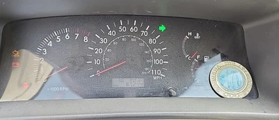 Corolla 2007 OE velocímetro calibre clúster 67 k millas Toyota Foto 1 de 4