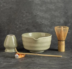 Matcha Whisk Set,Matcha Set includes Match Bowl with Spout and Whisk, Matcha ... - Bild 1 von 7