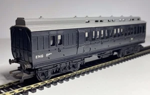 Tri-ang R620 Clerestory Brake Coach Engineering Dept Black No.20 - Unboxed VGC - Picture 1 of 12