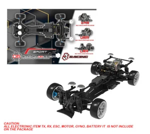 3RACING KIT-SAKURA D6 SPORT VERSION - FIBER GLASS BELT UMR 1/10 RC DIRFT CAR - Picture 1 of 17