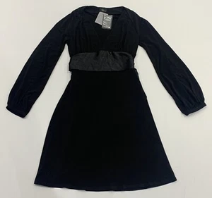 Ladies size 10 Black VALLEN Formal Party Dress Satin Sash Style 5935 *NEW* $239 - Foto 1 di 7